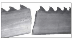 Bandsaw blade support