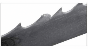 Bandsaw blade support